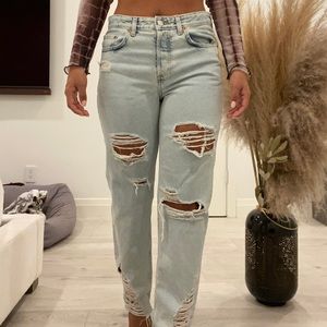 Vintage Distressed Denim